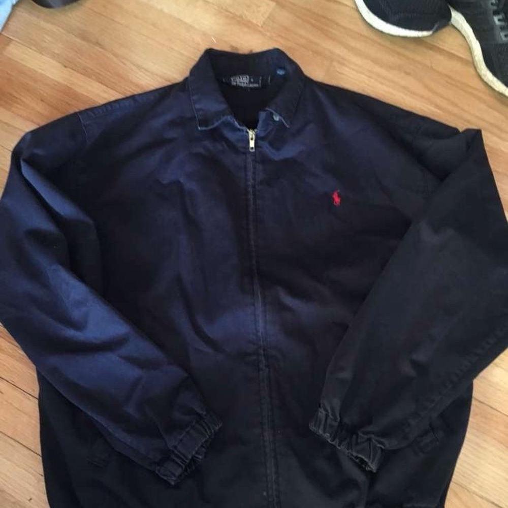Vintage polo essential navy work jacket